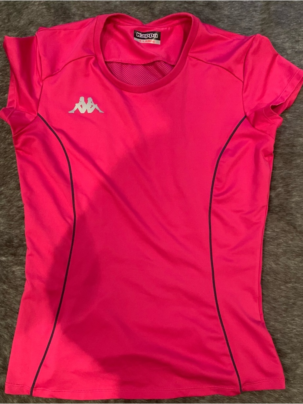Kappa Hot Pink Short-Sleeve Sport Tee